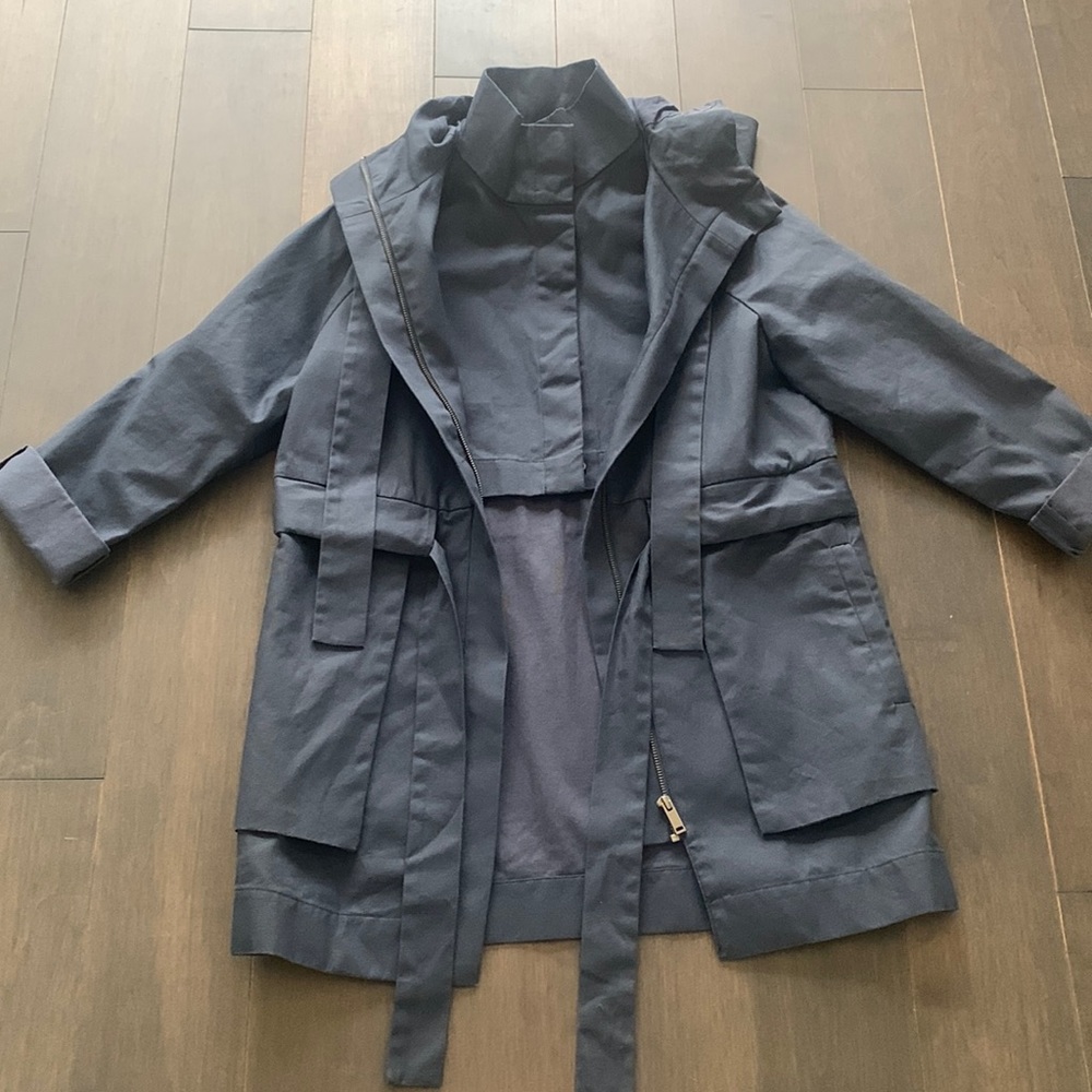COS navy jacket